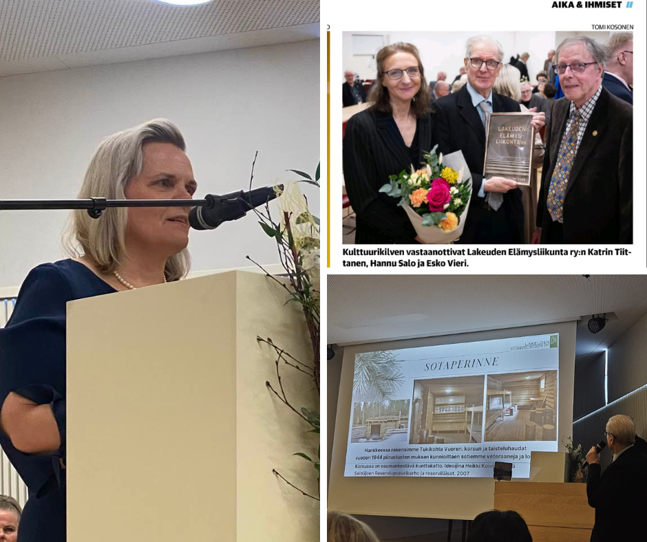 Kulttuurikilpin palkintotilaisuus