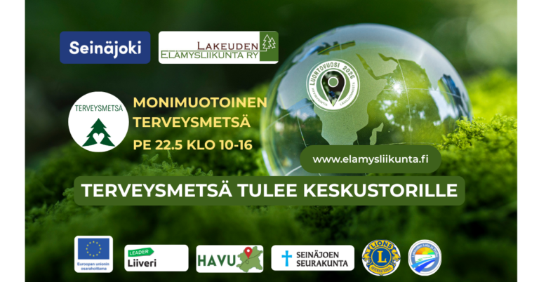 Terveysmetsä tulee Keskustorille